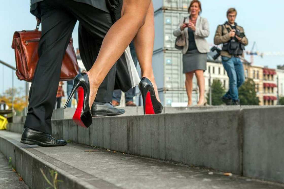 Louboutin shoes are known for their red soles Louboutin shoes are known for their red soles