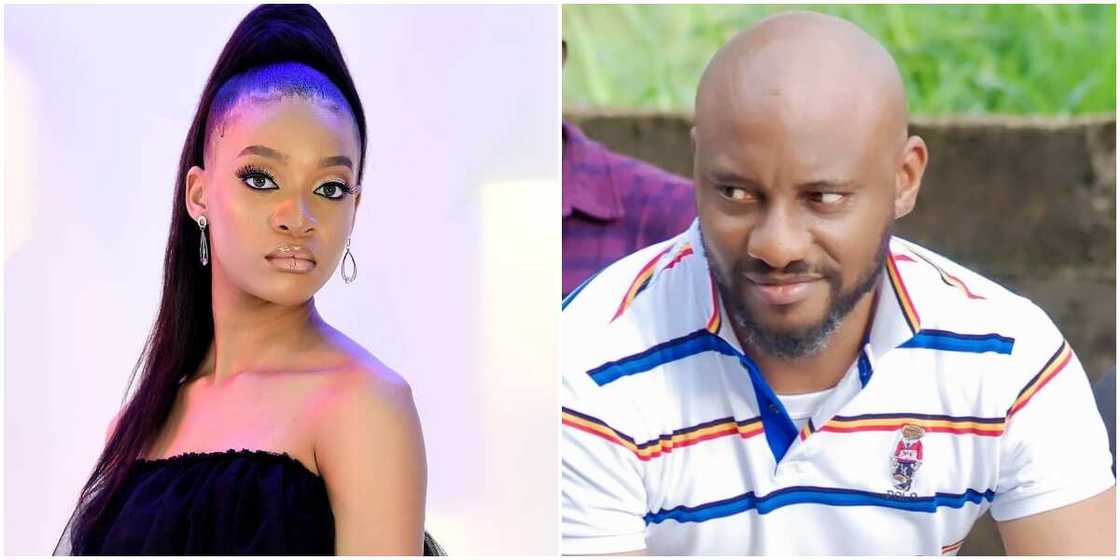 Actor Yul Edochie and his daughter Danielle Actor Yul Edochie and his daughter Danielle