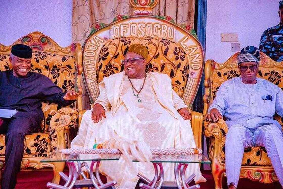 2023: Shouts of 'incoming president' rents the air as Osinbajo visits Osun state 2023: Shouts of 'incoming president' rents the air as Osinbajo visits Osun state