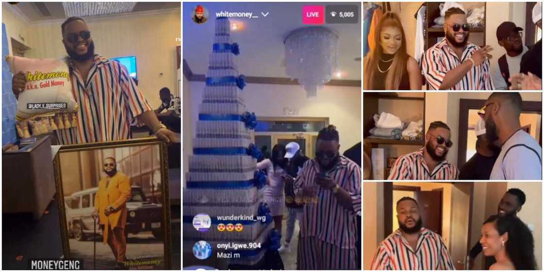 BBNaija stars visit Whitemoney BBNaija stars visit Whitemoney