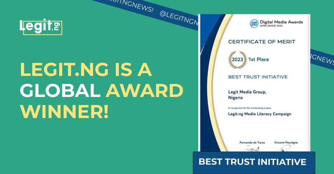 WAN-IFRA Awards, Global awards, Taiwan, Global Stage, Legit.ng, Africa, Nigeria, Journalism, Best Trust Initiative WAN-IFRA Awards, Global awards, Taiwan, Global Stage, Legit.ng, Africa, Nigeria, Journalism, Best Trust Initiative