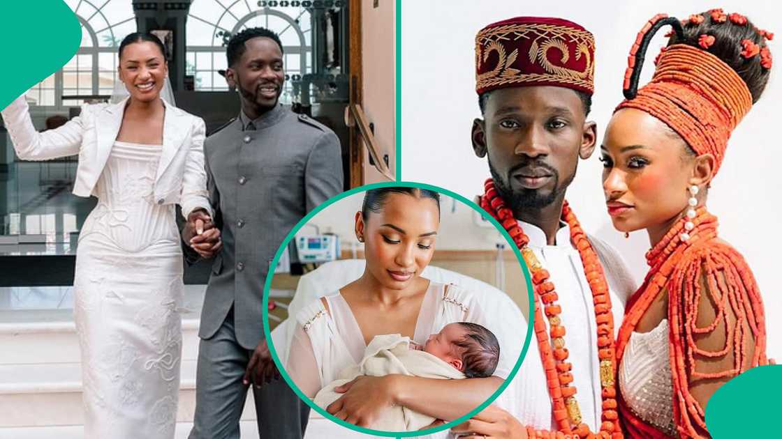 Rumours about Mr Eazi and Temi Otedola welcoming first child goes viral. Rumours about Mr Eazi and Temi Otedola welcoming first child goes viral.