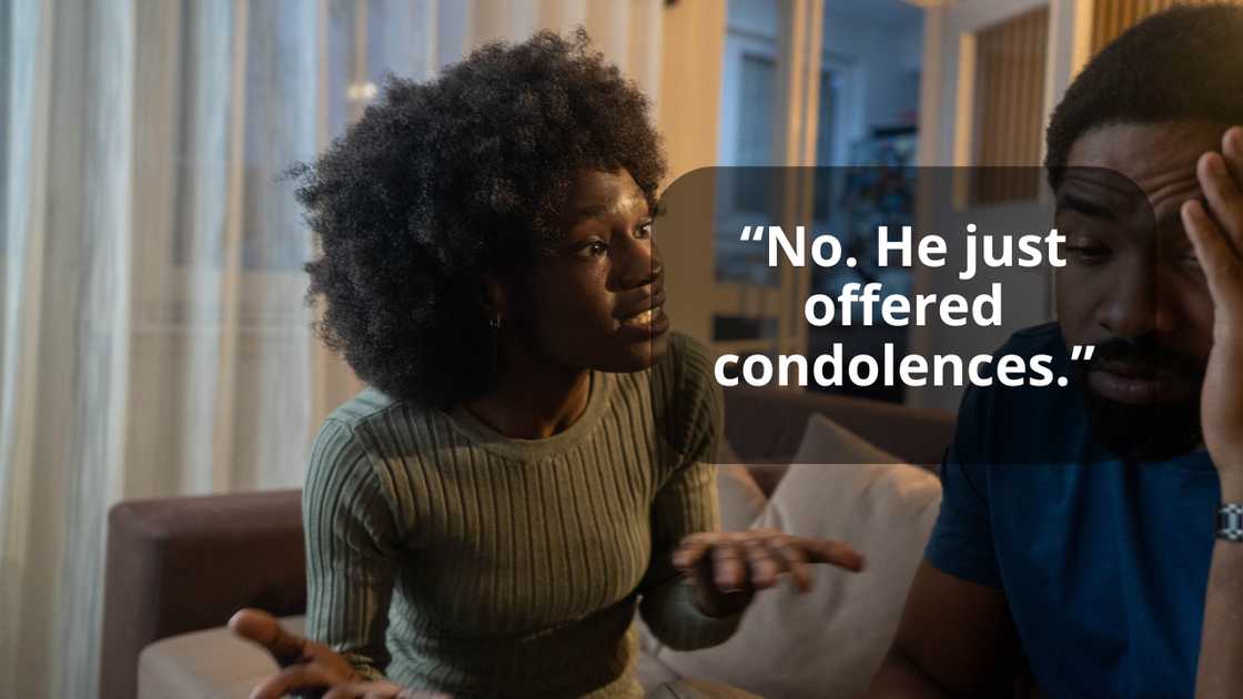 A man and woman are arguing A man and woman are arguing