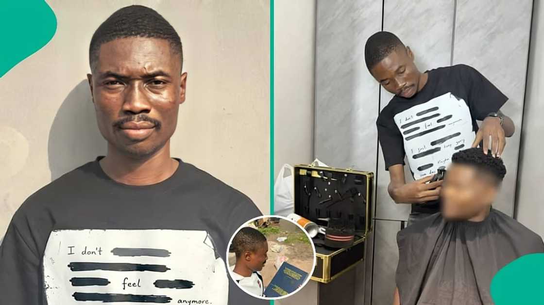 OOU first-class graduate shares why he dumped barbing to chase academics OOU first-class graduate shares why he dumped barbing to chase academics