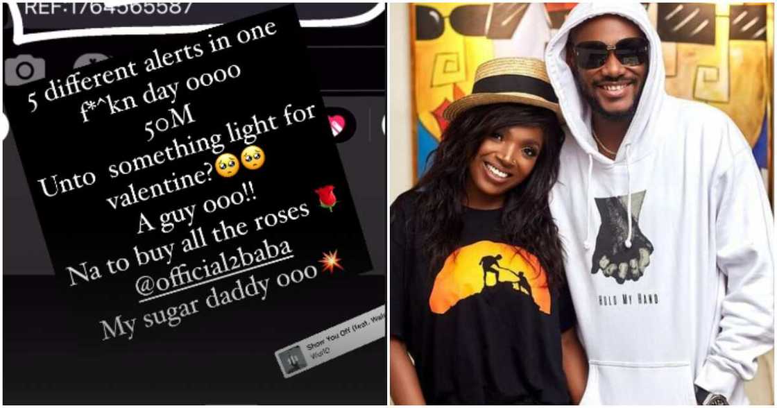 Annie Idibia praises 2baba on Instagram Annie Idibia praises 2baba on Instagram
