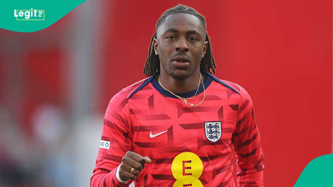 Eberechi Eze, England, Nigeria, Three Lions Eberechi Eze, England, Nigeria, Three Lions