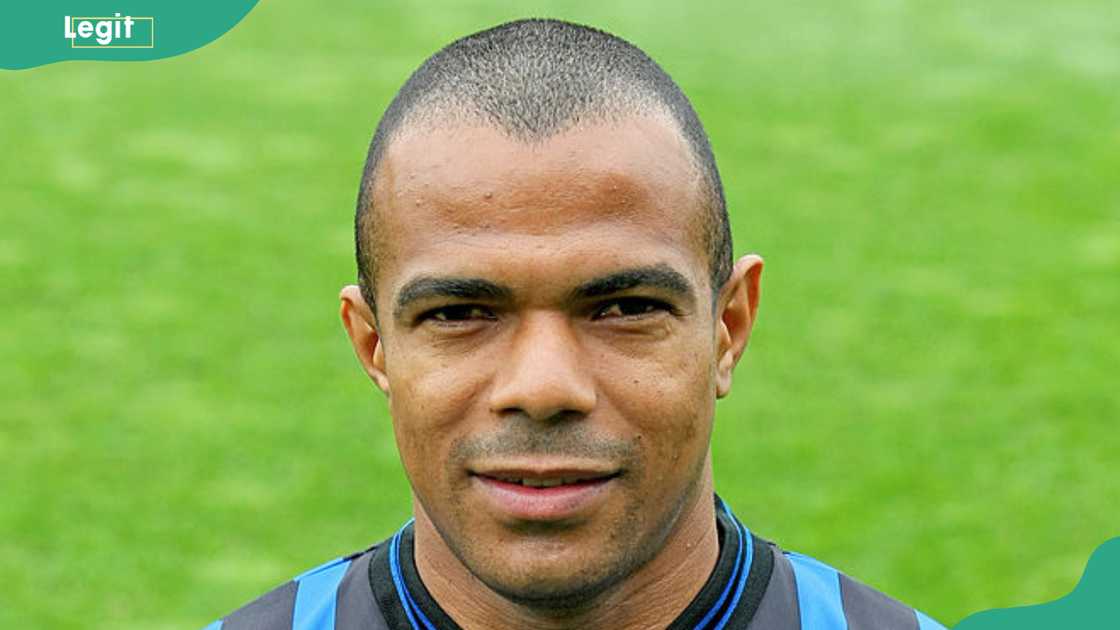 Adriano Ferreira at Stadio Atleti Azzurri d'Italia Adriano Ferreira at Stadio Atleti Azzurri d'Italia