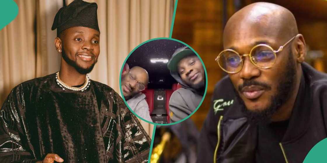 Kizz Daniel meets 2Baba