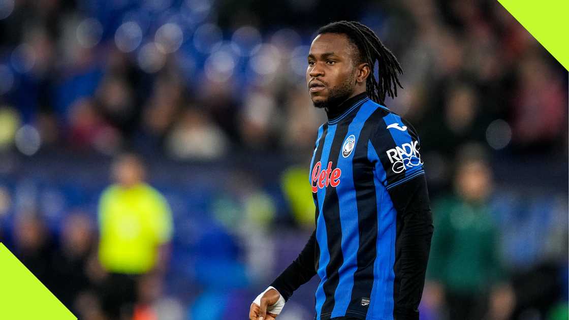 Ademola Lookman in action for Atalanta Ademola Lookman in action for Atalanta