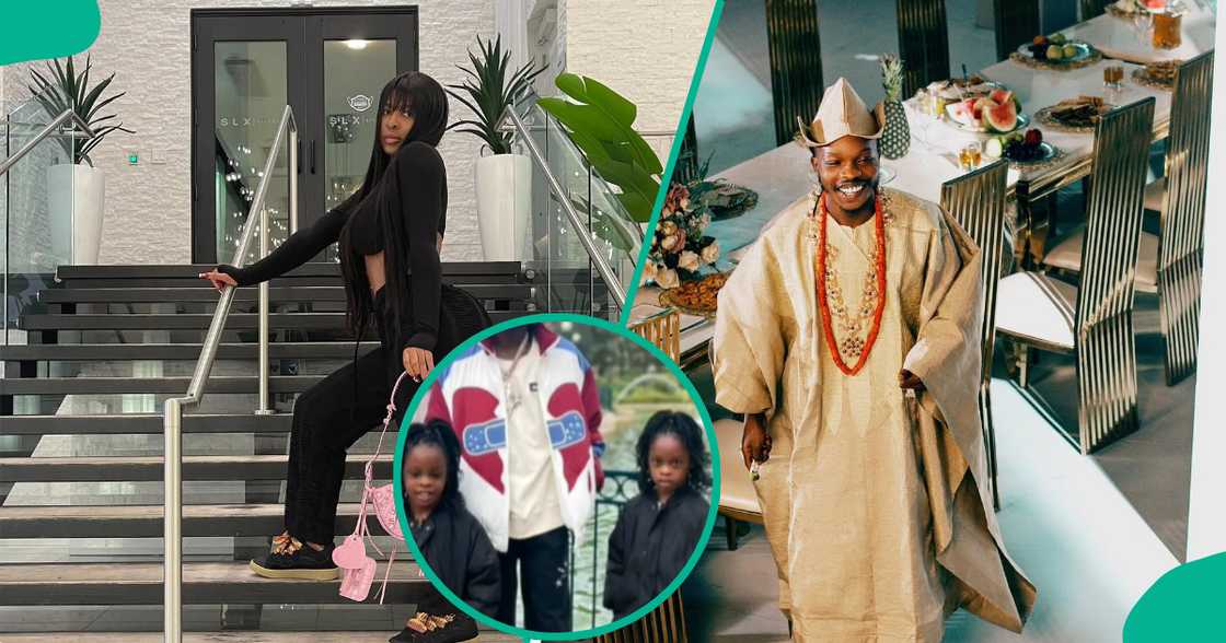 Sandra Benede says she's the mother of Naira Marley's kids. Sandra Benede says she's the mother of Naira Marley's kids.