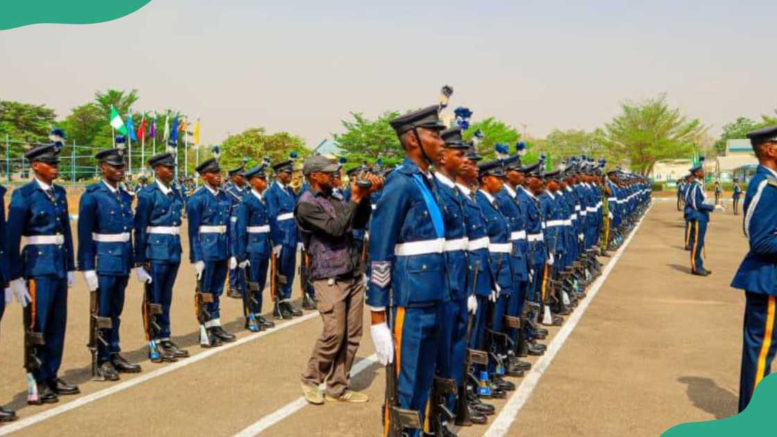Nigerian military parade