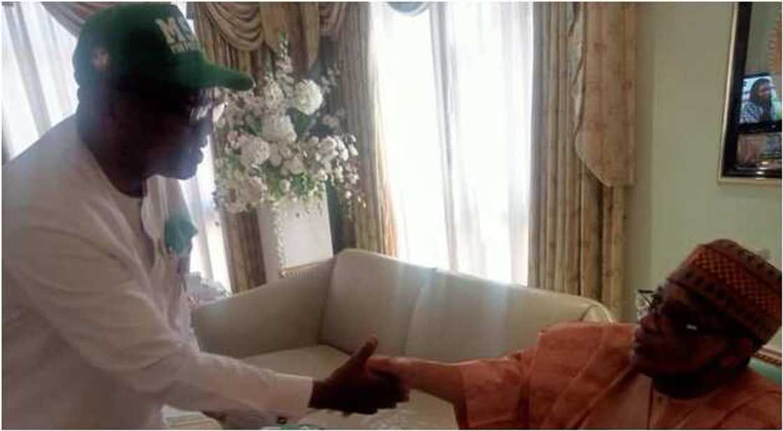 Mazi Sam Ohuabunwa and IBB Mazi Sam Ohuabunwa and IBB