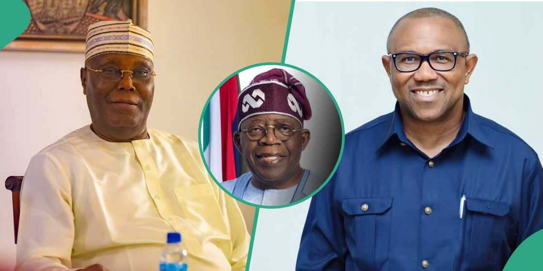 Atiku, Tinubu, Obi