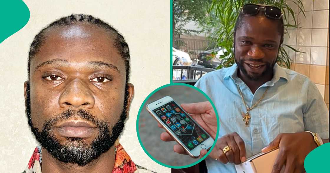 Controversial singer Speed Darlington flaunts his iPhone 7 devices, hoping to attract girls. Controversial singer Speed Darlington flaunts his iPhone 7 devices, hoping to attract girls.