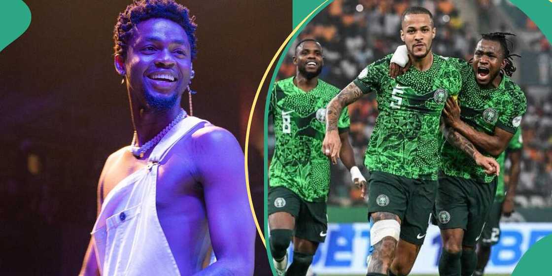 Omah Lay stirs emotions online with his reaction to Super Eagles' loss Omah Lay stirs emotions online with his reaction to Super Eagles' loss