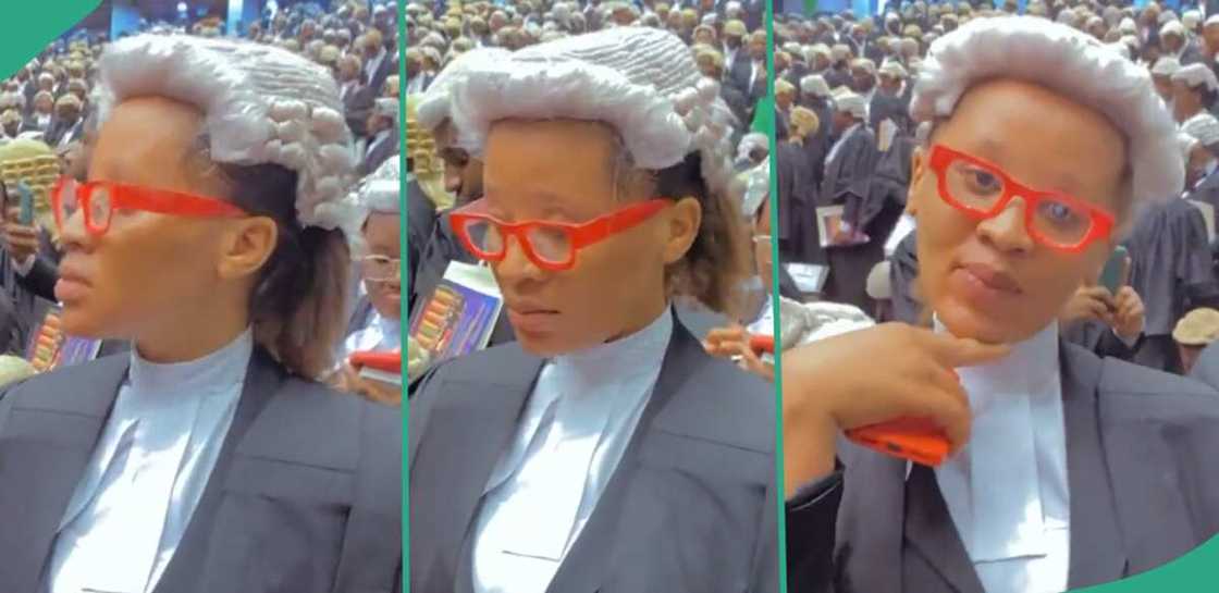 Nigerian lady becomes a lawyer Nigerian lady becomes a lawyer