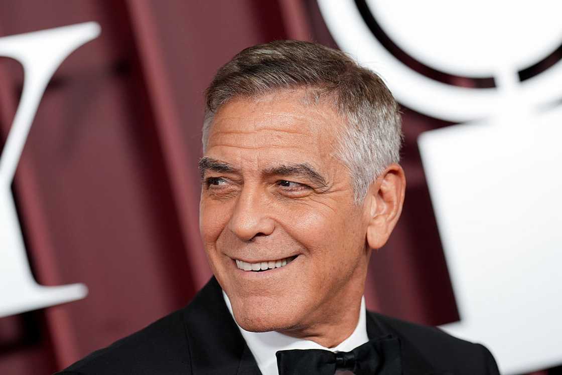George Clooney at Radio City Music Hall in New York, New York George Clooney at Radio City Music Hall in New York, New York