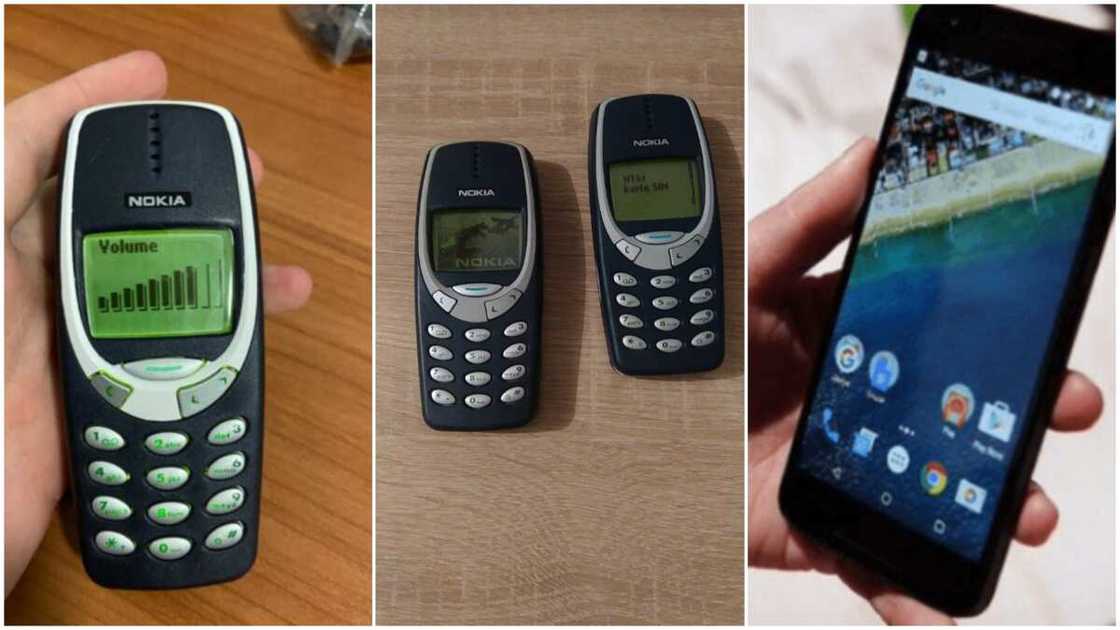 Nokia 3310/the use of smart phones in Nigeria.