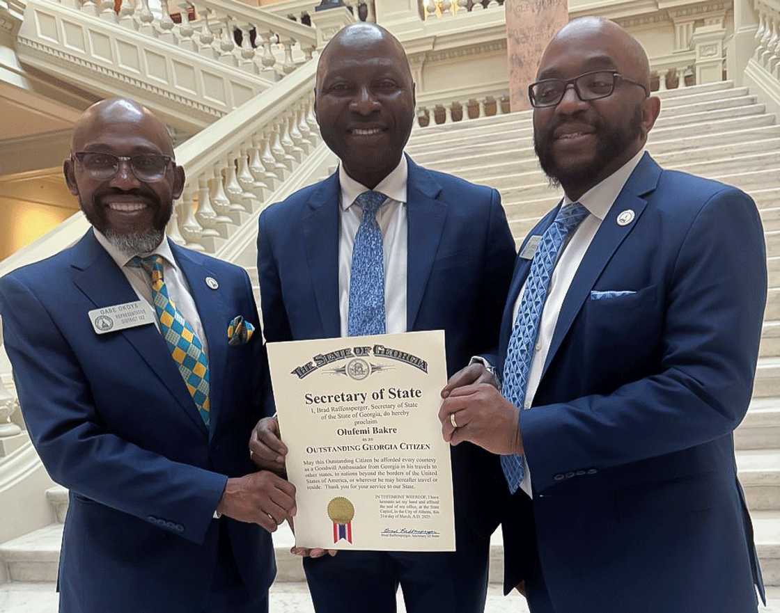 Dr. Olufemi Bakre Conferred Honorary Citizenship of Atlanta, Georgia Dr. Olufemi Bakre Conferred Honorary Citizenship of Atlanta, Georgia