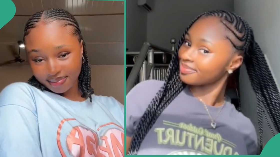 Lady who gained admission to study pharmacy. Lady who gained admission to study pharmacy.