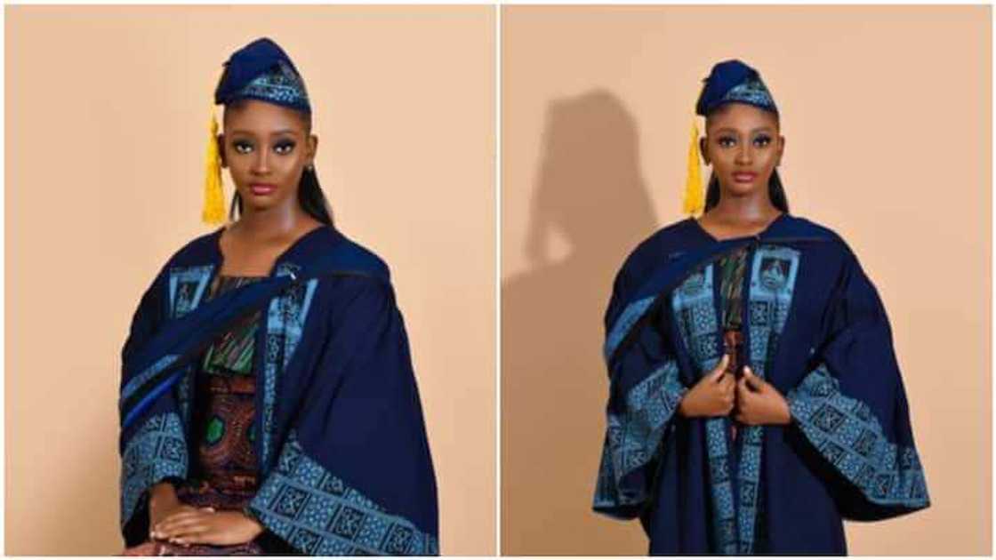 Kyakkyawa ta gama da jami'a da 1st Class Kyakkyawa ta gama da jami'a da 1st Class