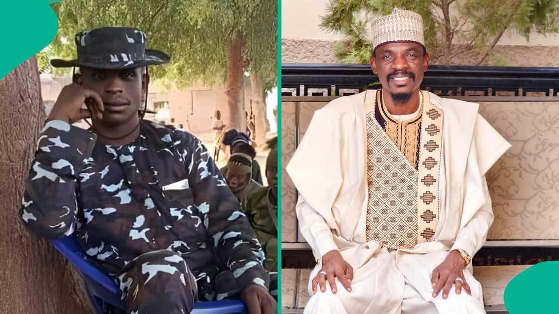 Hoton Bello Turji da hadimin tsohon shugaba Muhammadu Buhari, Bashir Ahmad. Hoton Bello Turji da hadimin tsohon shugaba Muhammadu Buhari, Bashir Ahmad.