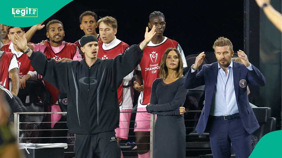 Victoria Beckham, David Beckham, Inter Miami, Chase Stadium, Fort Lauderdale, Miami, USA Victoria Beckham, David Beckham, Inter Miami, Chase Stadium, Fort Lauderdale, Miami, USA