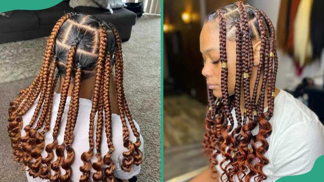 Brown Col Leray braids Brown Col Leray braids