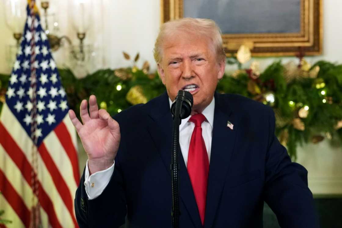 Amid sinking polls, US President Donald Trump told Americans the economy will improve in an address from the White House Amid sinking polls, US President Donald Trump told Americans the economy will improve in an address from the White House