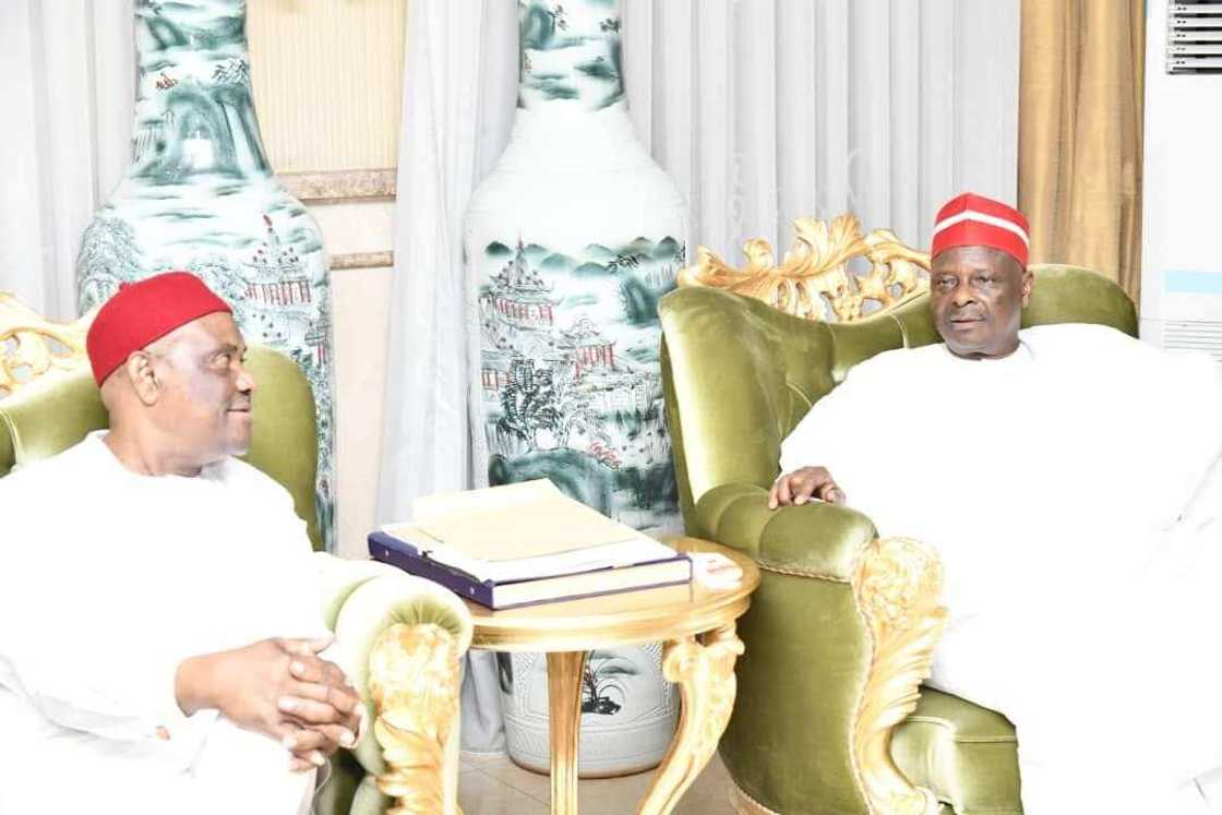 Wike da Kwankwaso. Wike da Kwankwaso.