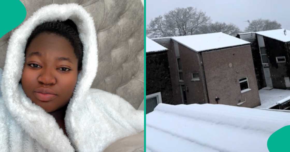 Nigerian Lady in UK Shares Special Way She Greets Her Neighbour, His Response Amuses Many Nigerian Lady in UK Shares Special Way She Greets Her Neighbour, His Response Amuses Many
