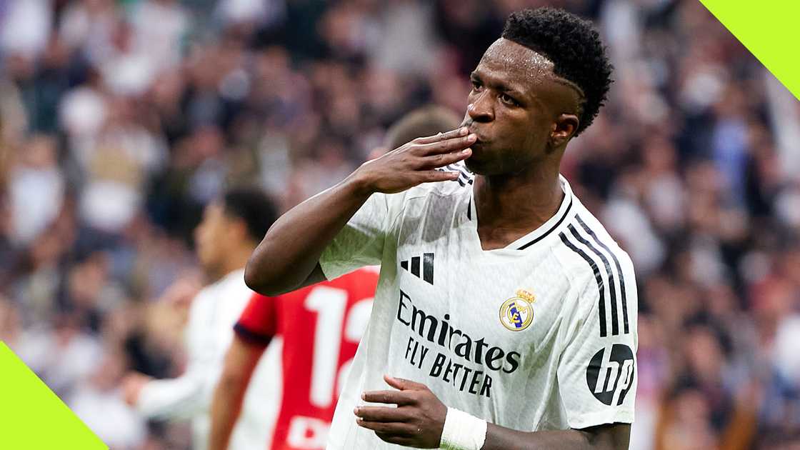Vinicius Jr notched his second goal for Real Madrid since his 2024 Ballon d'Or snub. Vinicius Jr notched his second goal for Real Madrid since his 2024 Ballon d'Or snub.