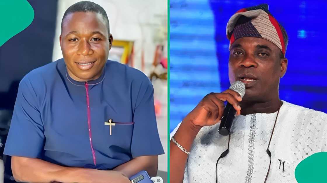 Sunday Igboho and KWAM 1 among popular celebrities who celebrated with MC Oluomo and his first wife.