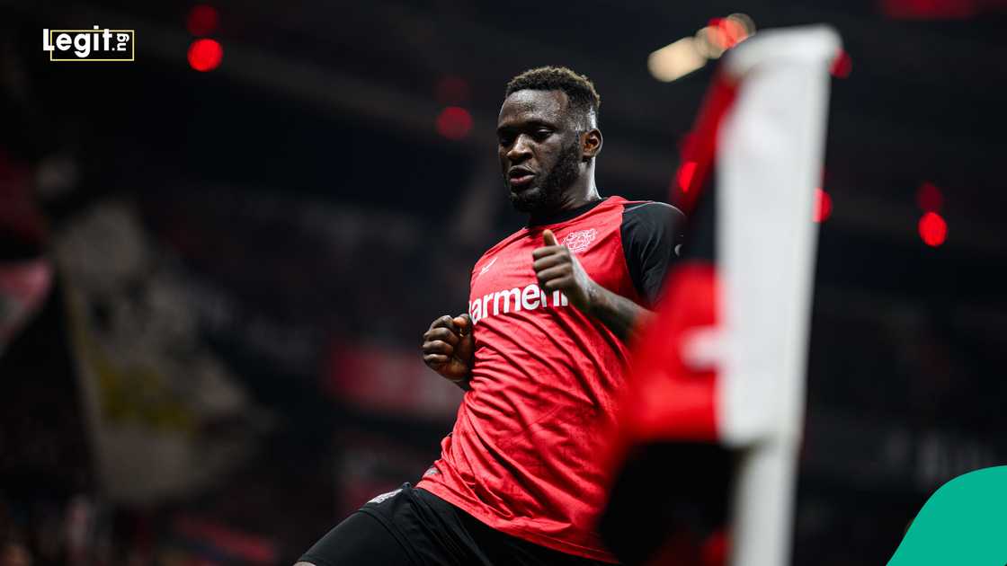 Victor Boniface, Bayern Leverkusen, Bundesliga, Germany, VfL Bochum. Victor Boniface, Bayern Leverkusen, Bundesliga, Germany, VfL Bochum.