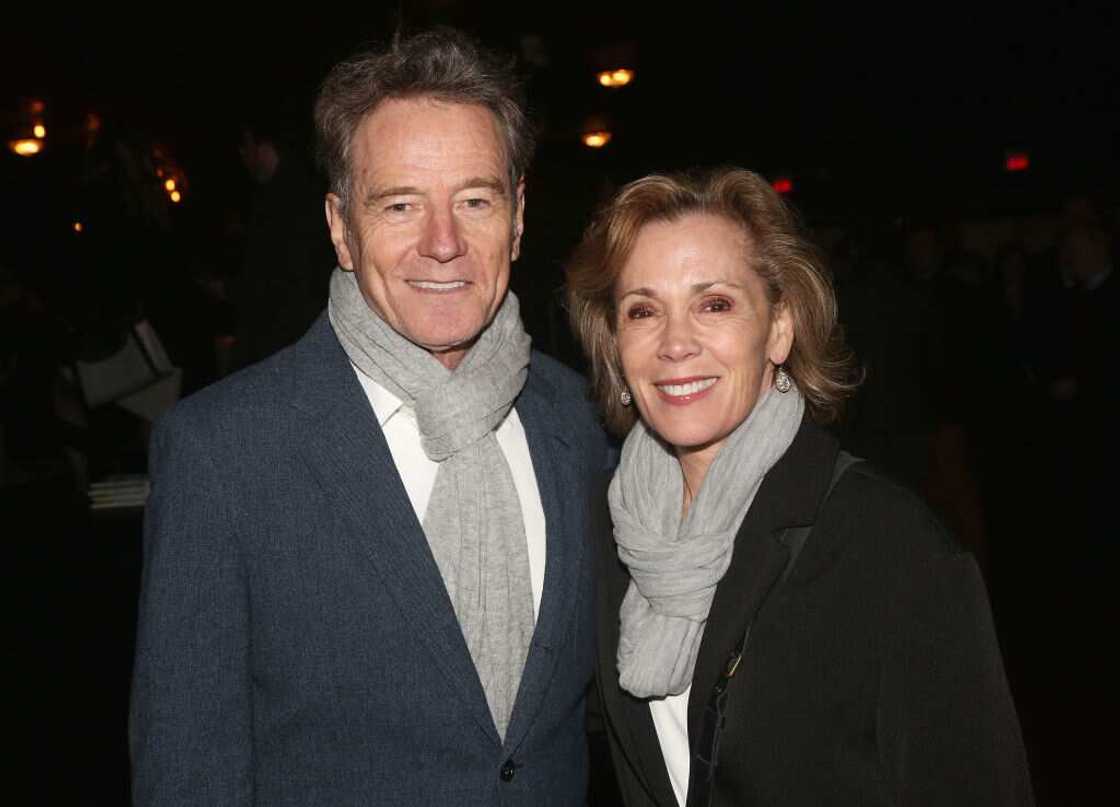 Bryan Cranston and his wife, Robin Dearden, at an opening night after-party.