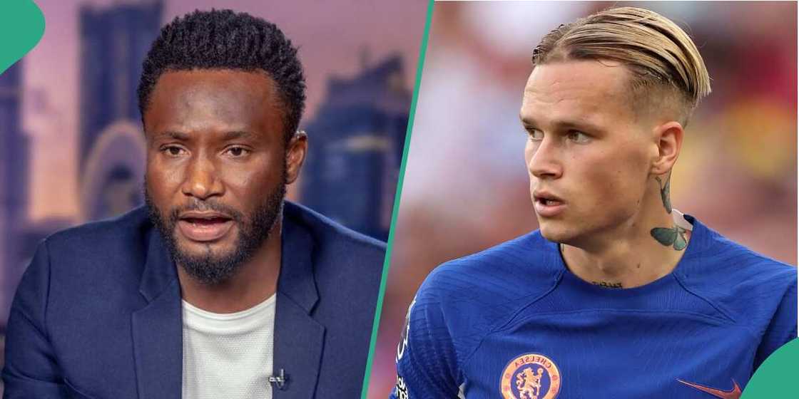 Mikel Obi reacts Mudryk's performance. Mikel Obi reacts Mudryk's performance.