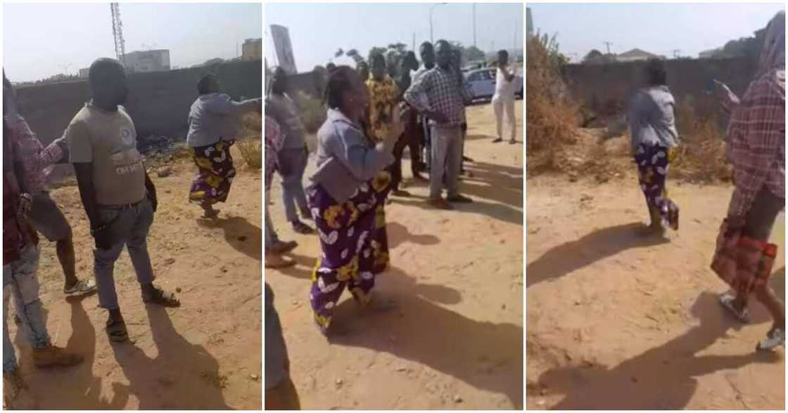 Woman runs mad, Jahi, Abuja, Angela Woman runs mad, Jahi, Abuja, Angela