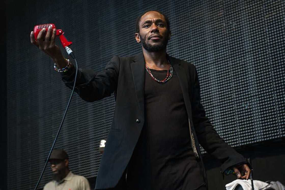 Mos Def Performs onstage during a Black Star set on day 1 of Wireless Festival 2015 at Finsbury Park Mos Def Performs onstage during a Black Star set on day 1 of Wireless Festival 2015 at Finsbury Park