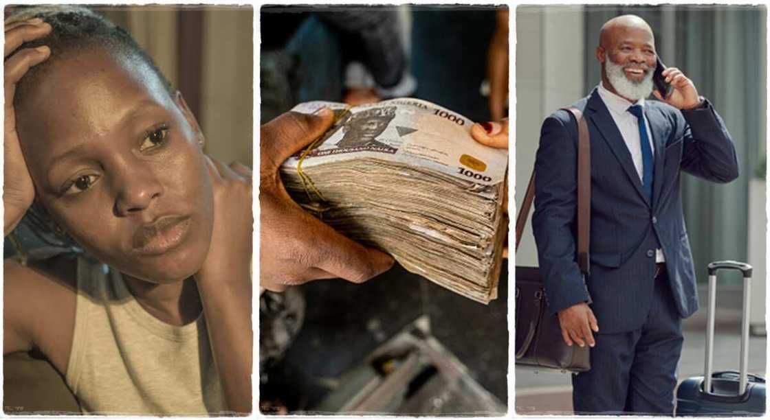 Photos of a lady who lost N500k after paying her landlord. Photos of a lady who lost N500k after paying her landlord.