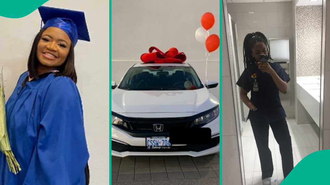 Nigerian nurse buys her first car, reunites with family