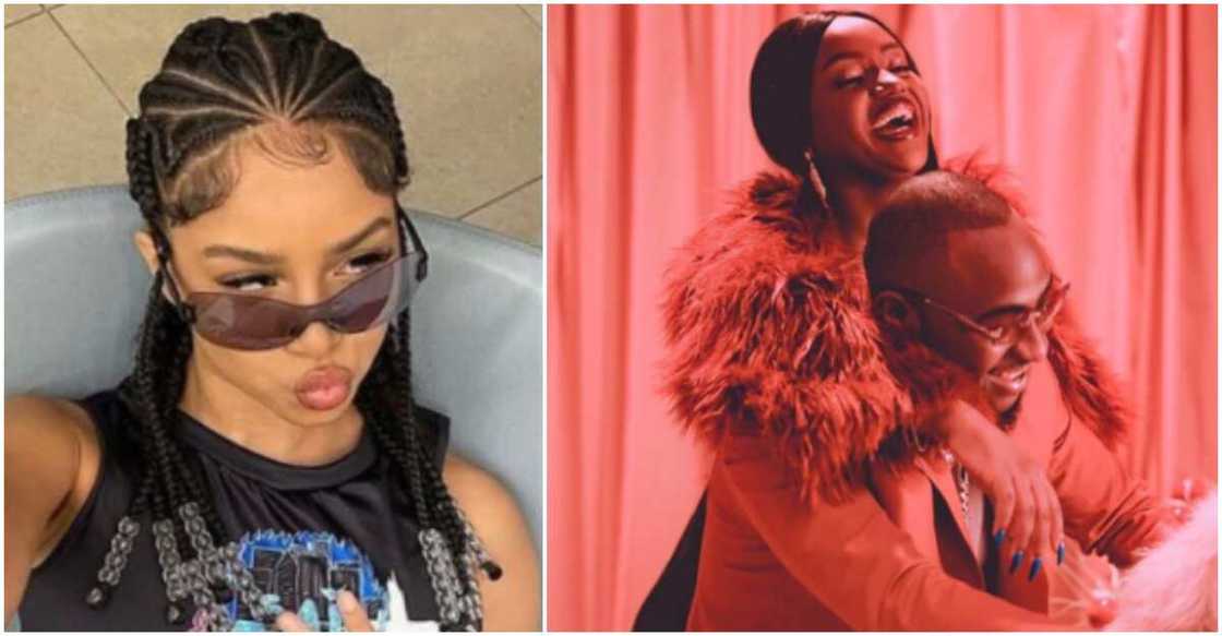 Davido's alleged girlfriend drags Chioma Davido's alleged girlfriend drags Chioma