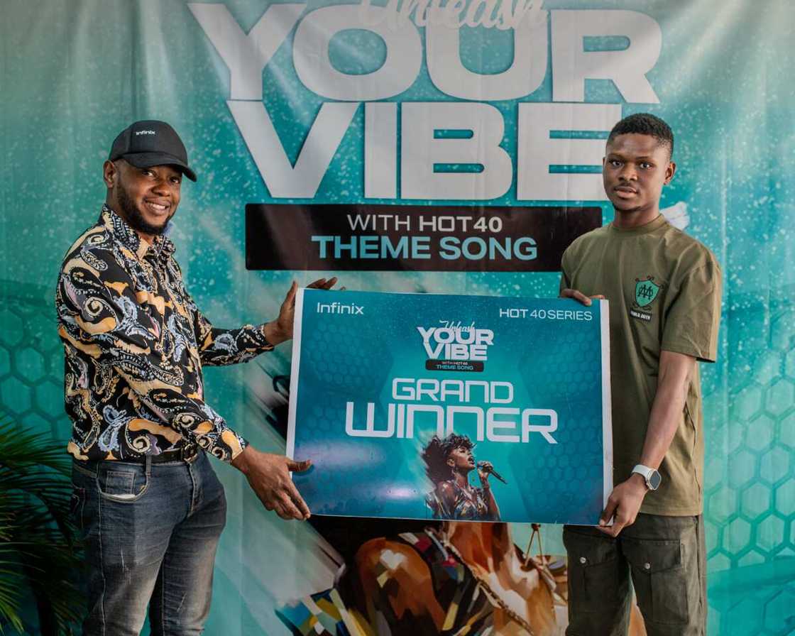 Infinix Nigeria Empowers Winners Of #Vibewithhot40song Competition Infinix Nigeria Empowers Winners Of #Vibewithhot40song Competition