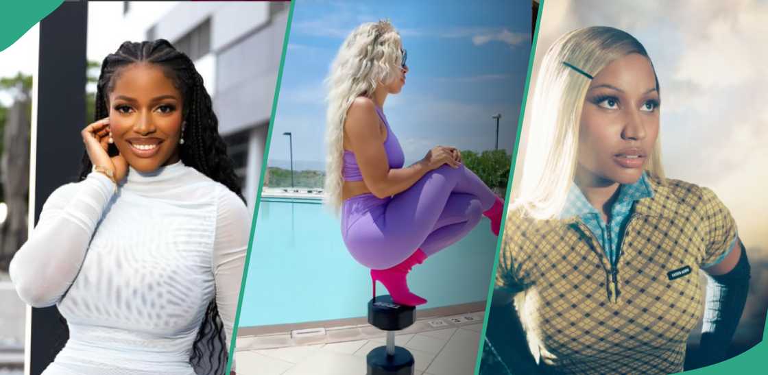 Hilda Baci stuns as she nails the Nicki Minaj pose challenge
