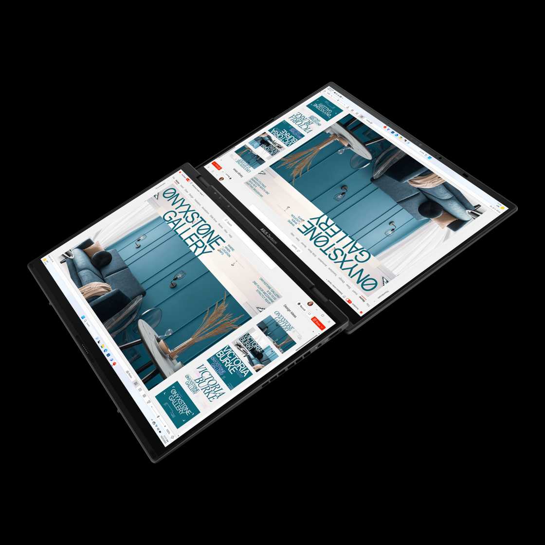 ASUS Unveils Zenbook DUO, the World's First 14" Dual-Screen OLED Laptop at CES 2024 ASUS Unveils Zenbook DUO, the World's First 14" Dual-Screen OLED Laptop at CES 2024