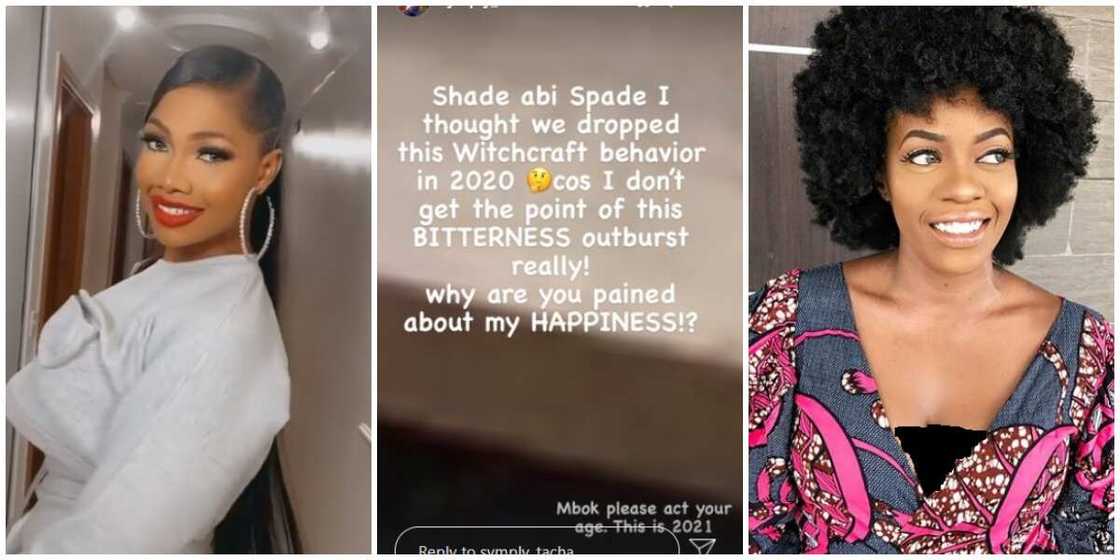 I thought we had dropped this witchcraft behaviour in 2020, Tacha replies Shade Ladipo I thought we had dropped this witchcraft behaviour in 2020, Tacha replies Shade Ladipo