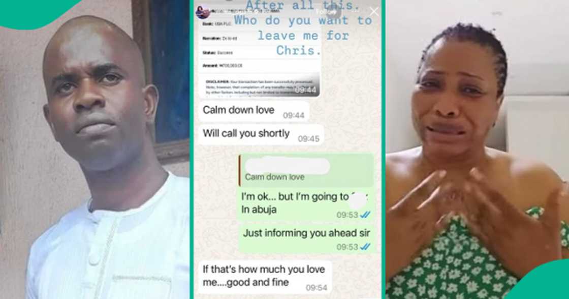 Man reacts to Doris Ogala's alleged chat with Chris Okafor. Man reacts to Doris Ogala's alleged chat with Chris Okafor.