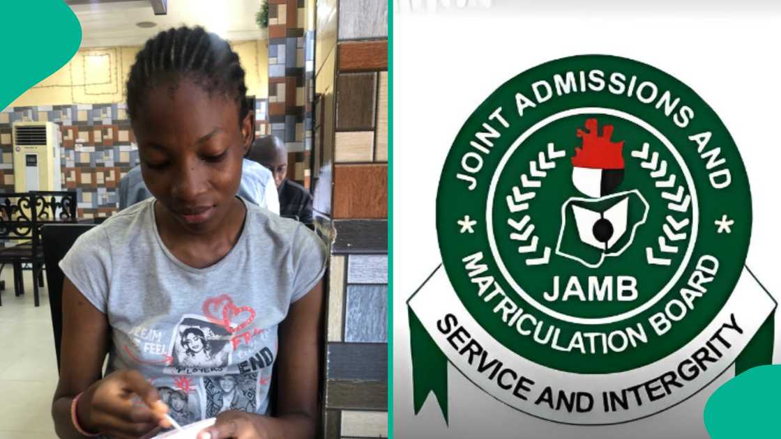 Lady thrilled by her sister's performance in the 2025 UTME.
