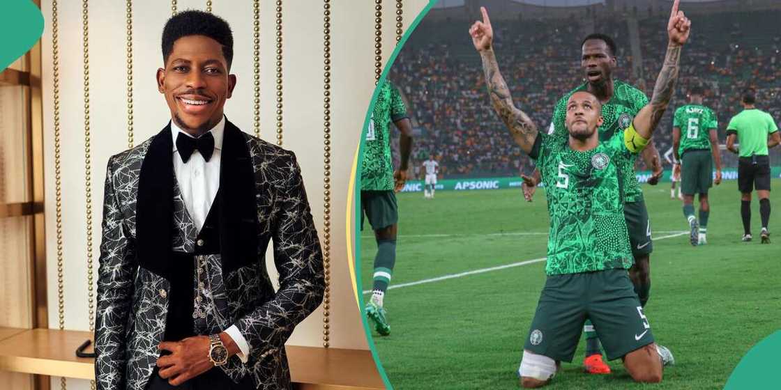 Moses Bliss on Super Eagles win. Moses Bliss on Super Eagles win.