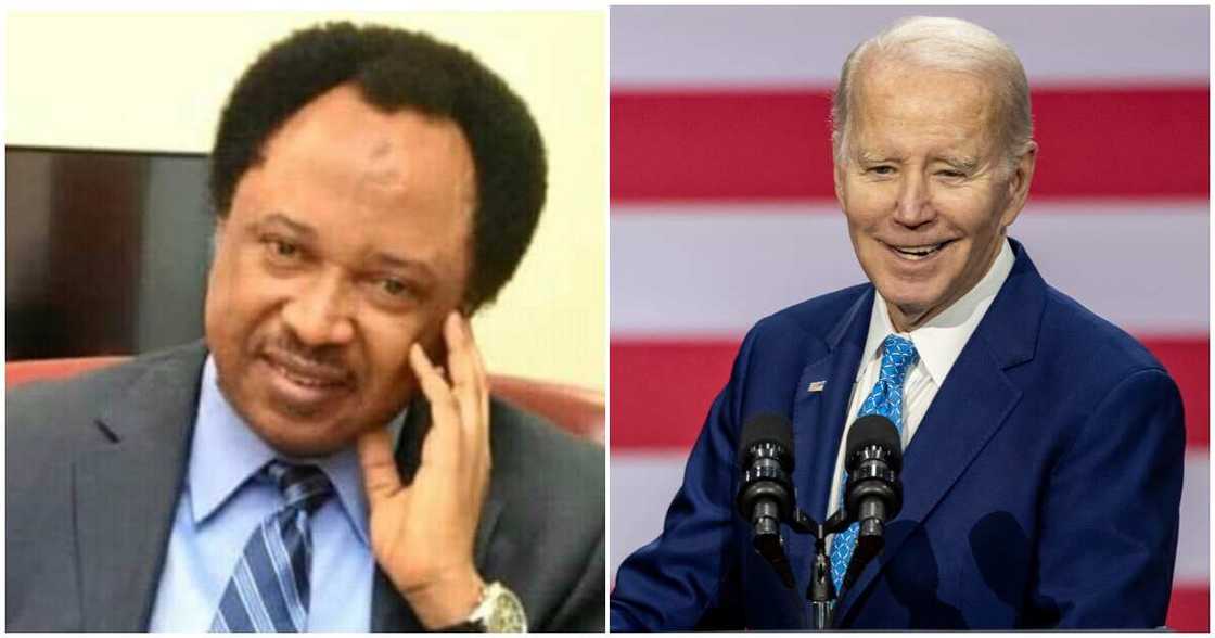 Biden falls/ Shehu Sani reacts as Biden falls/ Biden trips and falls Biden falls/ Shehu Sani reacts as Biden falls/ Biden trips and falls