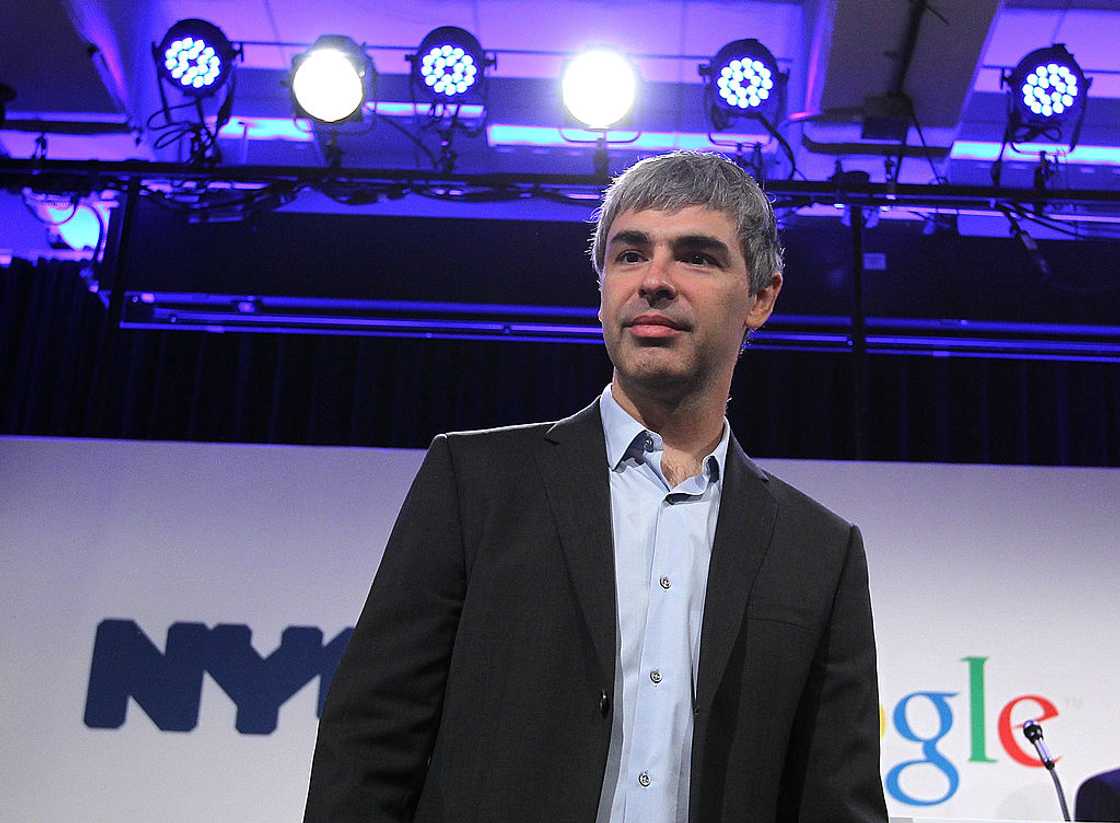 Google co-founder and CEO Larry Page